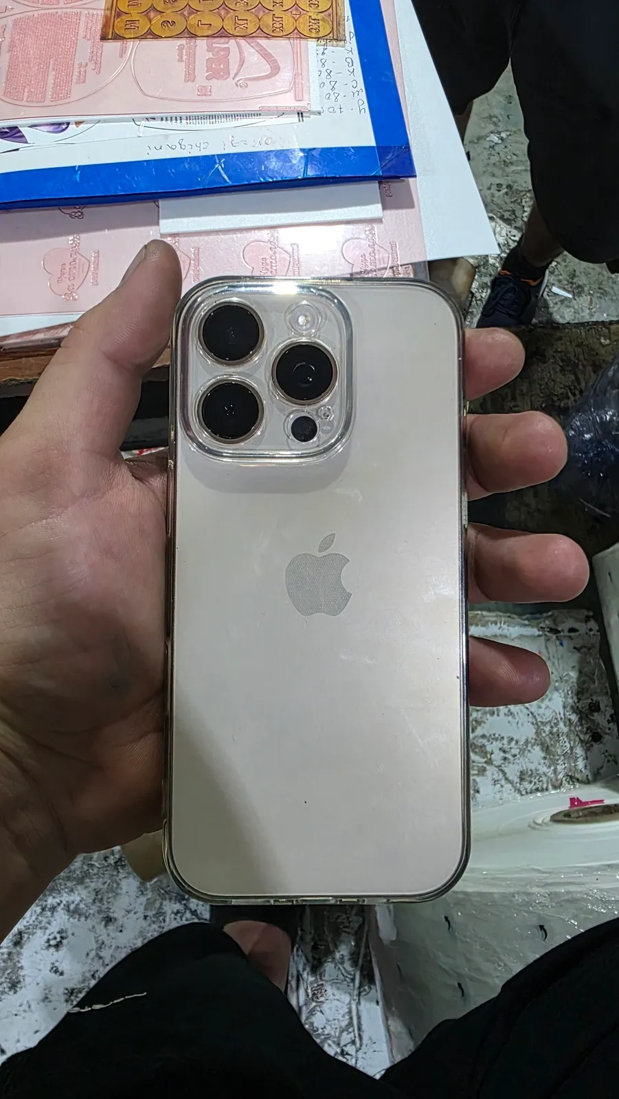 iphone 16 pro 256gb desert titanium