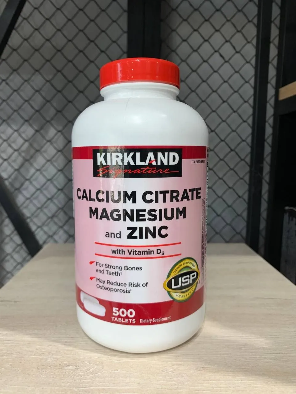Kirkland Calcium Citrate, Magnesium Zinc with Vitamin D3 (50