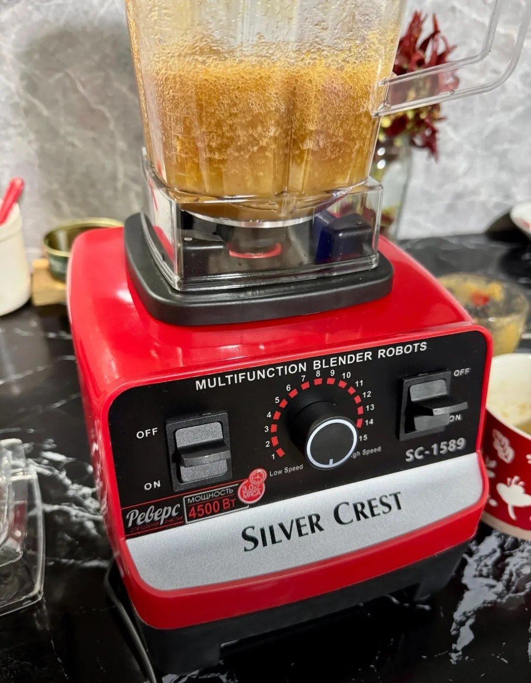 Yuqori tezlikdagi professional blender,3 tasi 1da,